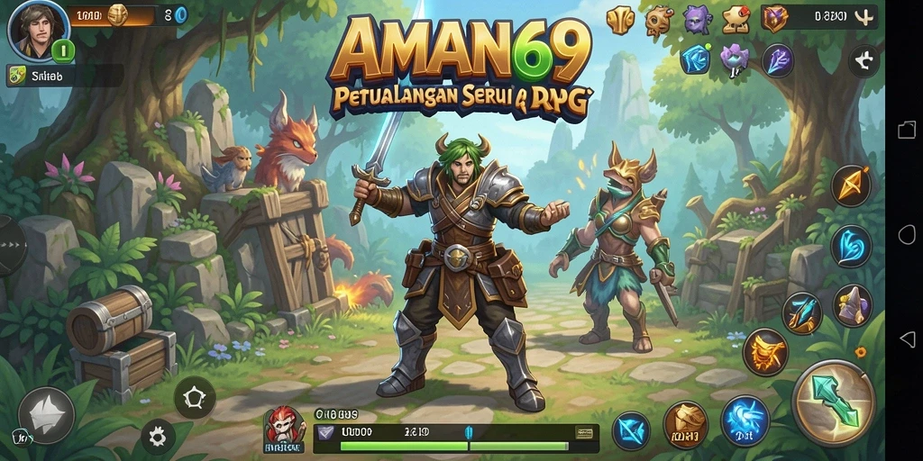 Gameplay seru dalam <strong>AMAN69</strong> dengan aksi pertarungan yang mendebarkan.