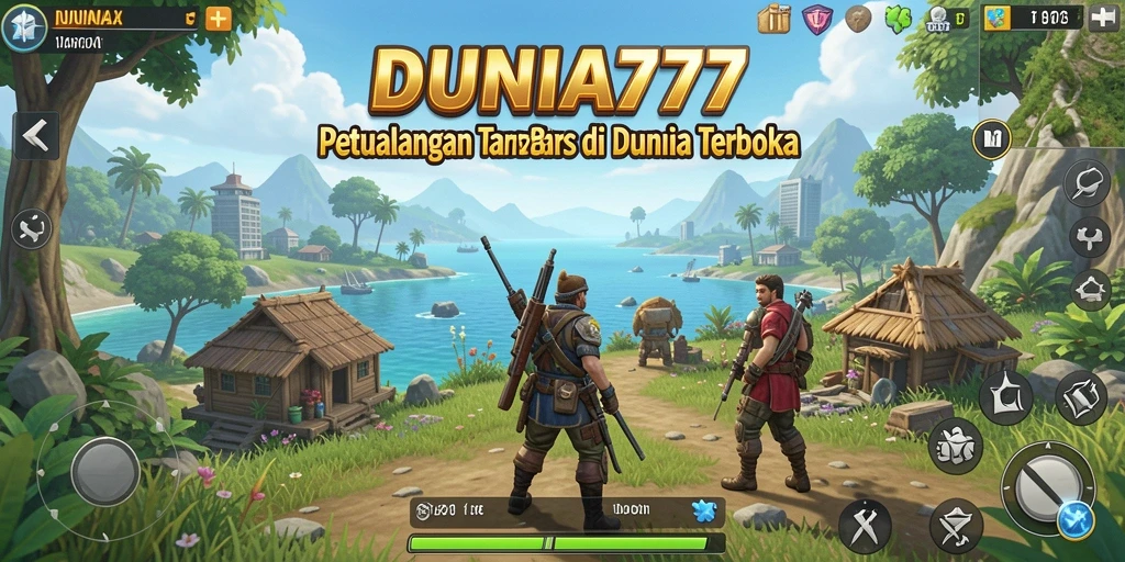 Gameplay DUNIA777 yang menakjubkan di dunia terbuka.