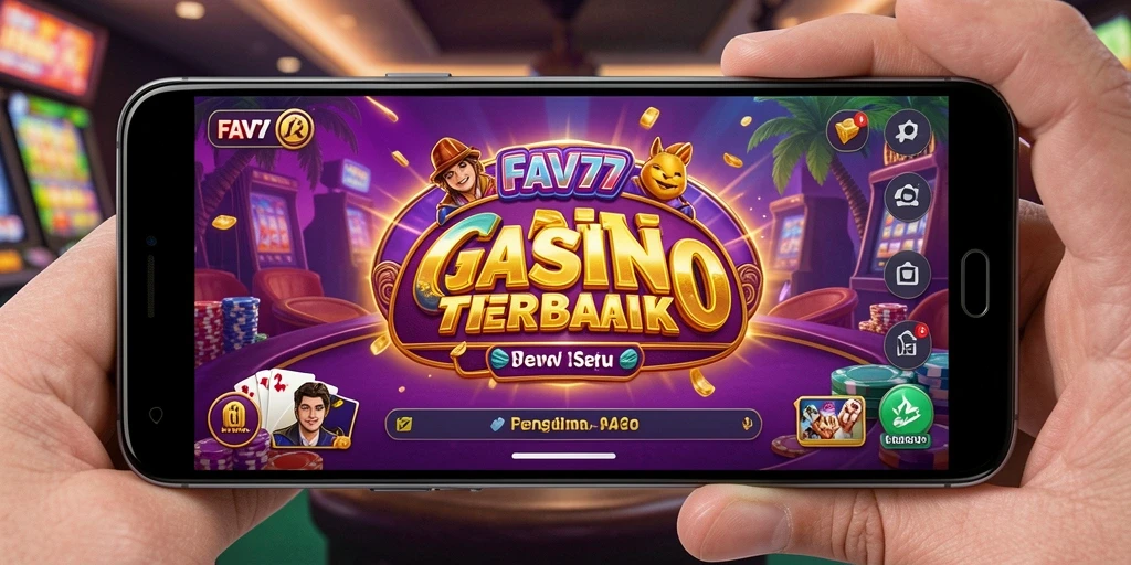 Tampilan menakjubkan dari permainan kasino di FAV77.
