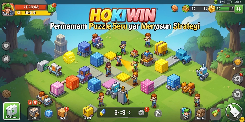 Tampilan gameplay HOKIWIN yang menarik dan menantang.