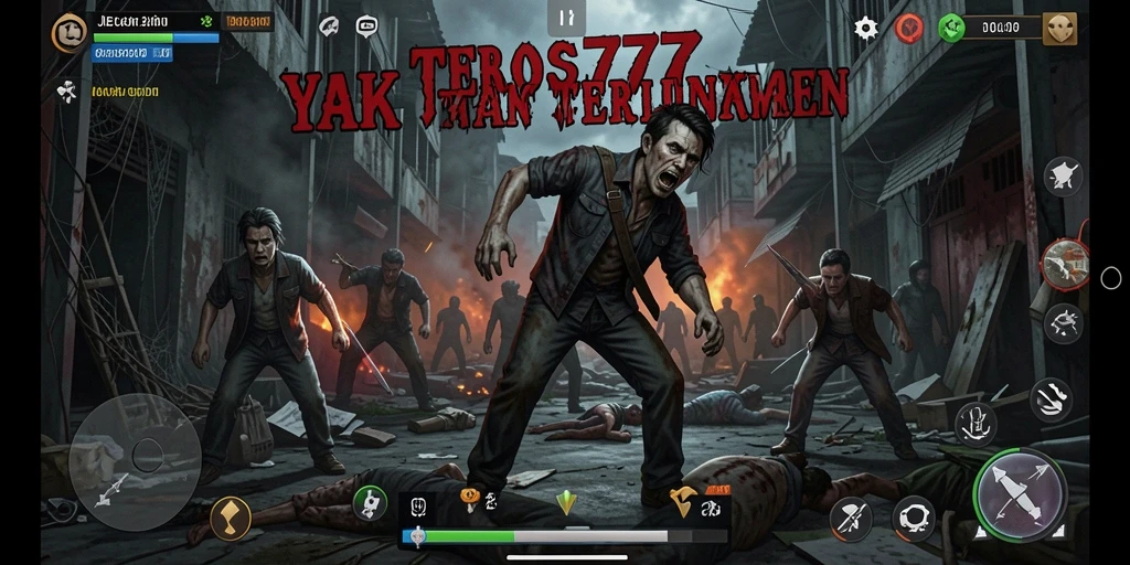 Screenshot gameplay JELAS777 menampilkan suasana horror yang menegangkan.