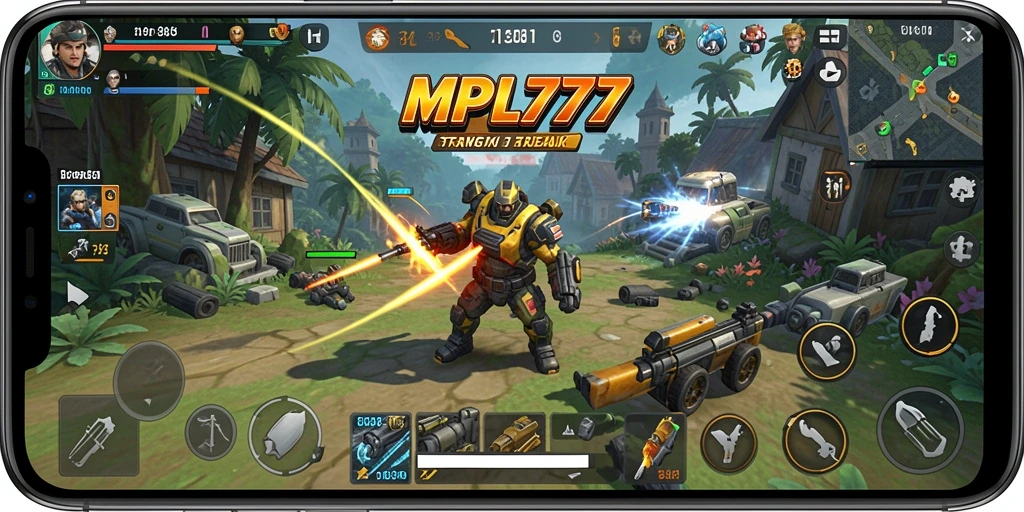 Tangkapan layar gameplay MPL777 menunjukkan strategi yang mendebarkan dan karakter unik.