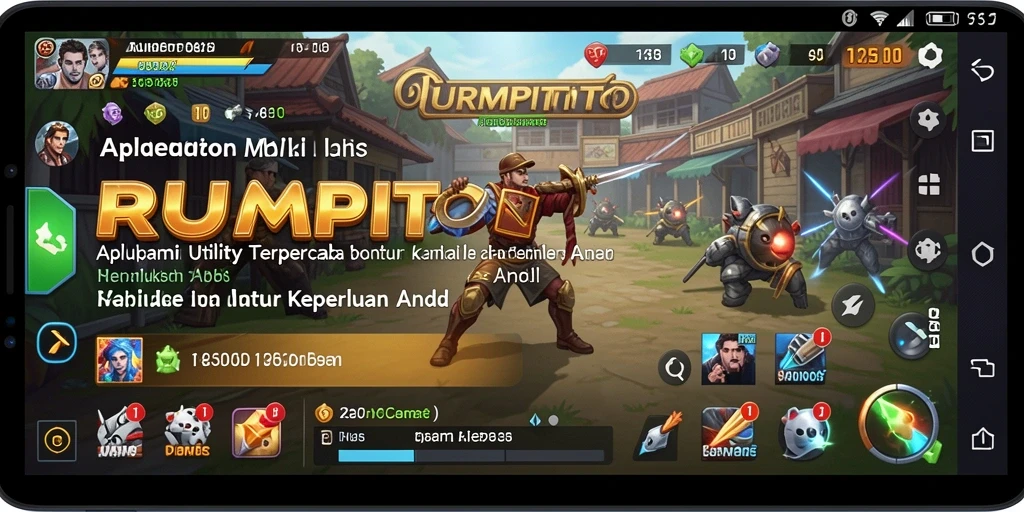 Tampilan antarmuka RUMPITOTO yang menarik dan fungsional.