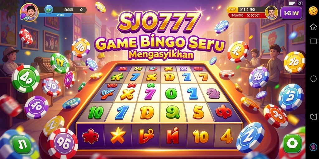 Tampilan gameplay SJO777 yang seru dalam permainan Bingo.