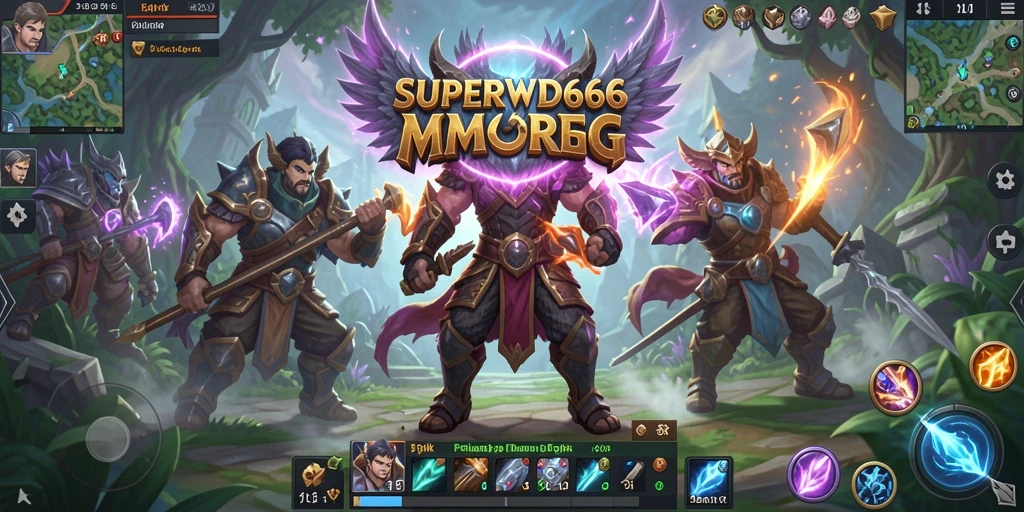 Gameplay mendebarkan dalam dunia <strong>SUPERWD666</strong> yang luas.